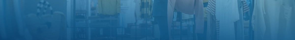 Connected blue lights