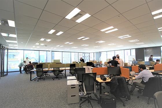 Office work area