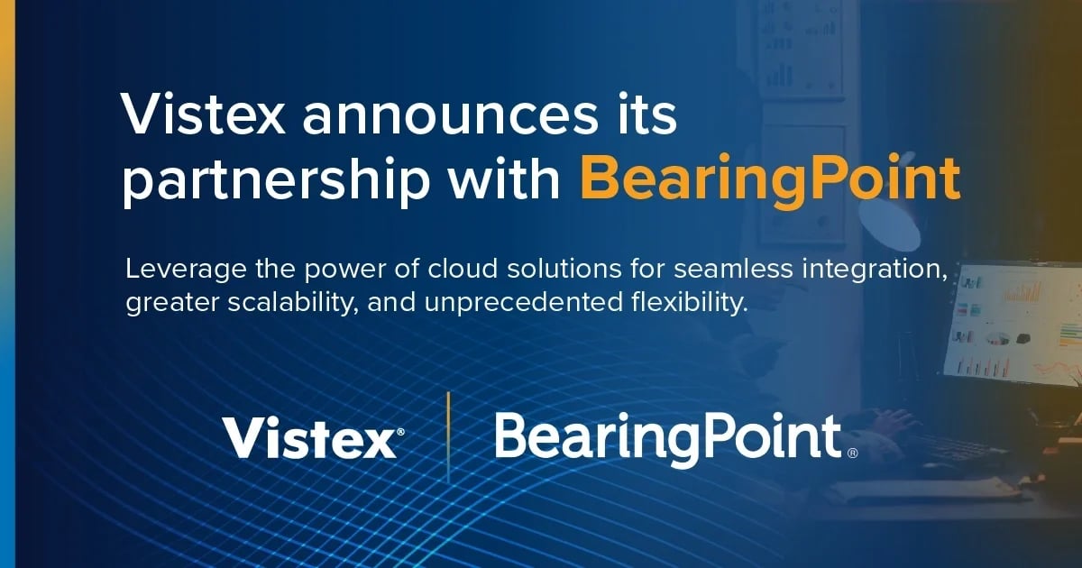 Press Release:  Vistex announces partnership with BearingPoint