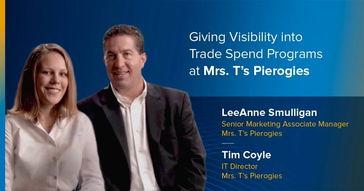 Video:  Giving Visibility into Trade Spend Programs at Mrs. T’s Pierogies