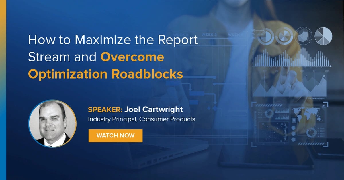 Webinar: On-Demand:  Reporting Optimization